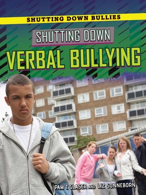 cover image of Shutting Down Verbal Bullying